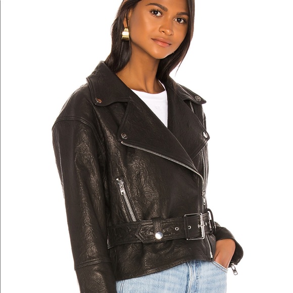 GRLFRND Charlie Leather Moto Jacket - Picture 5 of 6